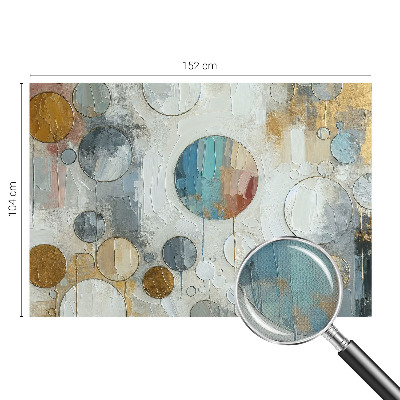 3D fototapeta Geometrijski krogi