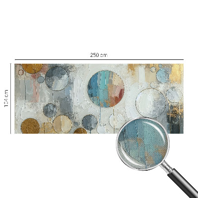 3D fototapeta Geometrijski krogi