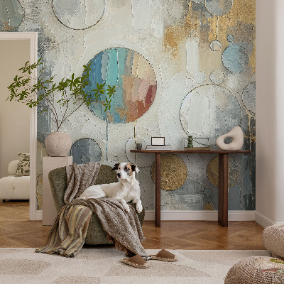 3D fototapeta Geometrijski krogi