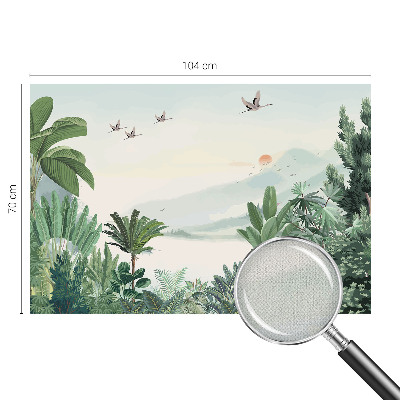 Samolepilna fototapeta Tropska oaza