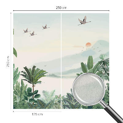 Samolepilna fototapeta Tropska oaza