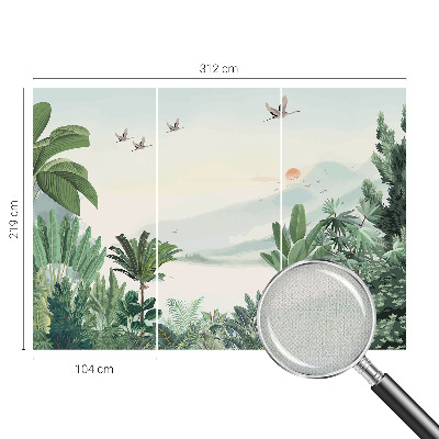 Samolepilna fototapeta Tropska oaza