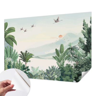 Samolepilna fototapeta z motivom tropske oaze