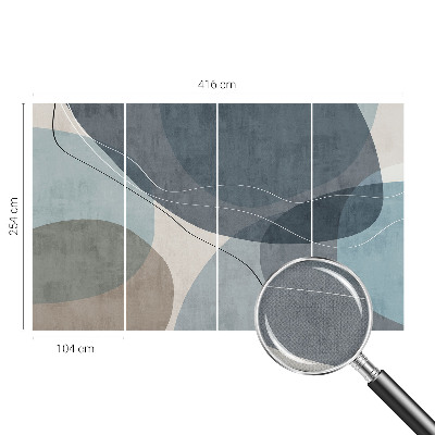 Samolepilna fototapeta za spalnico Sodobna abstrakcija