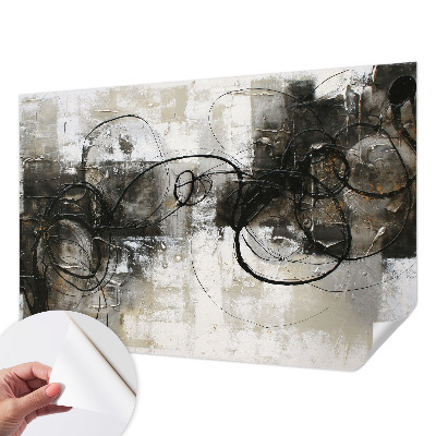 Samolepilna fototapeta z abstraktnim vrtincem