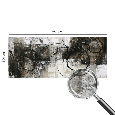 Samolepilna fototapeta z abstraktnim vrtincem