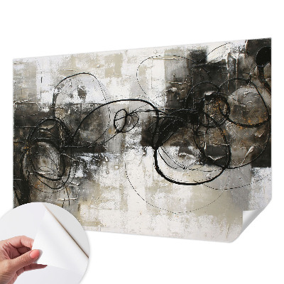 Samolepilna fototapeta z abstraktnim vrtincem