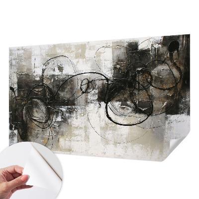 Samolepilna fototapeta z abstraktnim vrtincem