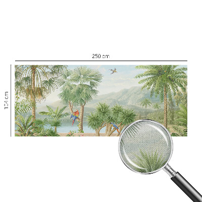 Samolepilna fototapeta za spalnico Eksotična pokrajina