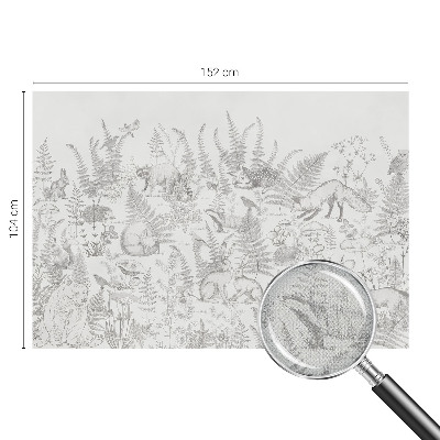 Fototapeta za otroško sobo Gozdne živali