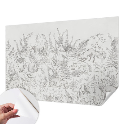 Fototapeta za otroško sobo Gozdne živali