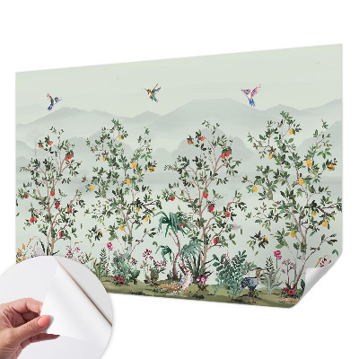 Otroška fototapeta Eksotična drevesa