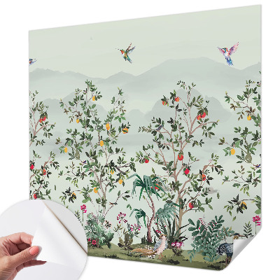 Otroška fototapeta Eksotična drevesa