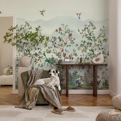 Otroška fototapeta Eksotična drevesa