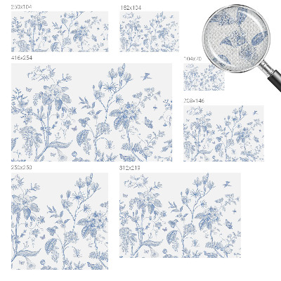 Samolepilna fototapeta Cvetlični vzorec