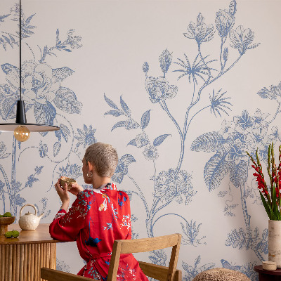 Samolepilna fototapeta Cvetlični vzorec