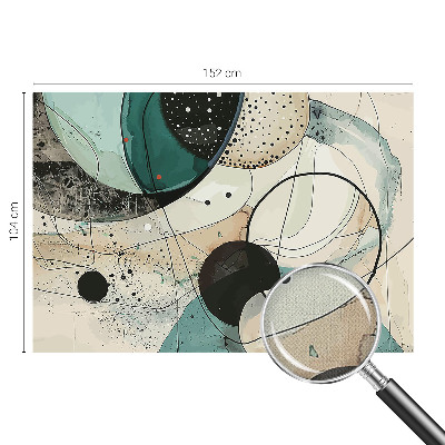 3D fototapeta Barviti krogi