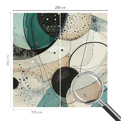 3D fototapeta Barviti krogi