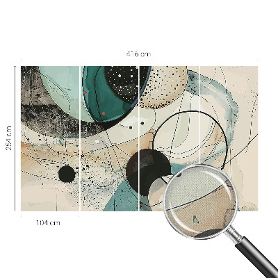 3D fototapeta Barviti krogi