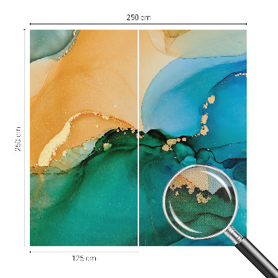 Fototapeta za otroško sobo Barviti valovi