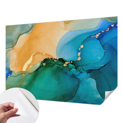 Fototapeta za otroško sobo Barviti valovi