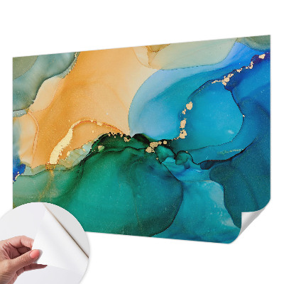 Fototapeta za otroško sobo Barviti valovi