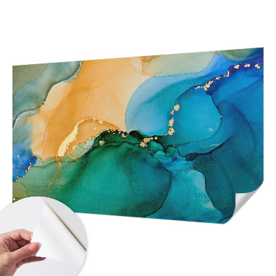 Fototapeta za otroško sobo Barviti valovi