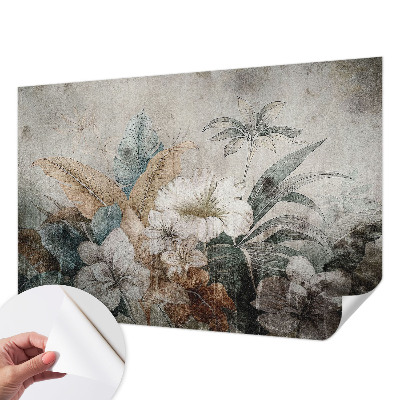 Samolepilna fototapeta za dnevno sobo Cvetlične sanje