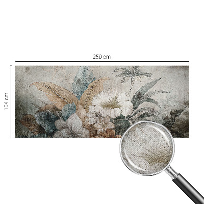 Samolepilna fototapeta za dnevno sobo Cvetlične sanje