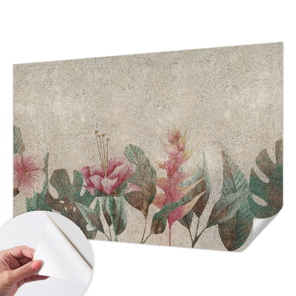 Otroška fototapeta Subtilna flora