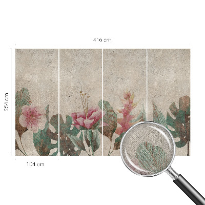 Otroška fototapeta Subtilna flora