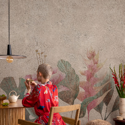 Otroška fototapeta Subtilna flora