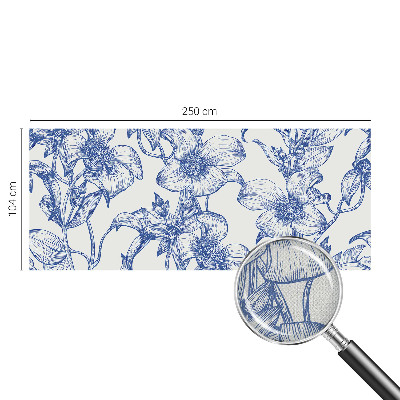 Samolepilna fototapeta za spalnico Cvetne veje