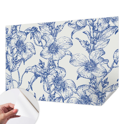 Samolepilna fototapeta za spalnico Cvetne veje