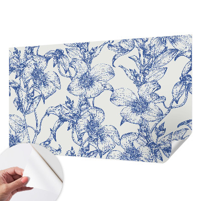 Samolepilna fototapeta za spalnico Cvetne veje