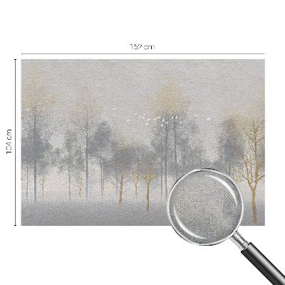 Samolepilna fototapeta za dnevno sobo Gozdna harmonija