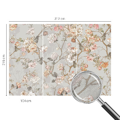 Samolepilna fototapeta Romantični vzorec