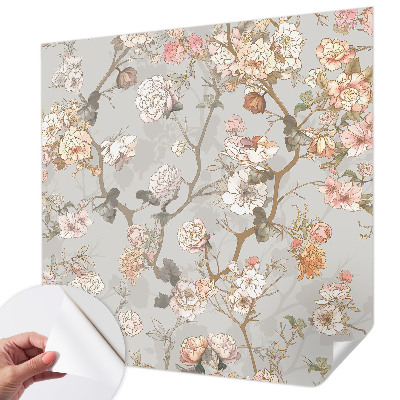 Samolepilna fototapeta Romantični vzorec