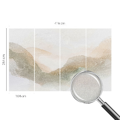 3D fototapeta s subtilnimi progami