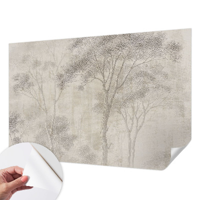 Samolepilna fototapeta za spalnico z motivom elegantne harmonije