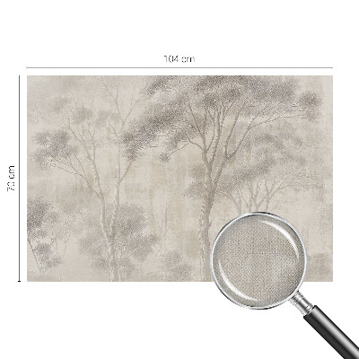 Samolepilna fototapeta za spalnico z motivom elegantne harmonije