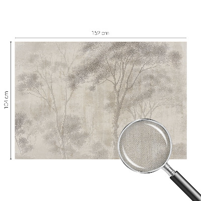 Samolepilna fototapeta za spalnico z motivom elegantne harmonije