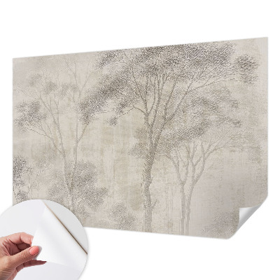 Samolepilna fototapeta za spalnico z motivom elegantne harmonije