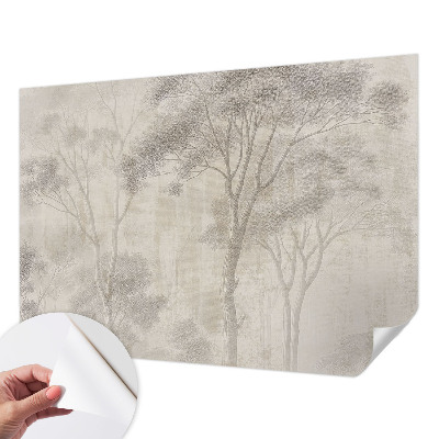 Samolepilna fototapeta za spalnico z motivom elegantne harmonije
