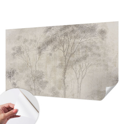 Samolepilna fototapeta za spalnico z motivom elegantne harmonije