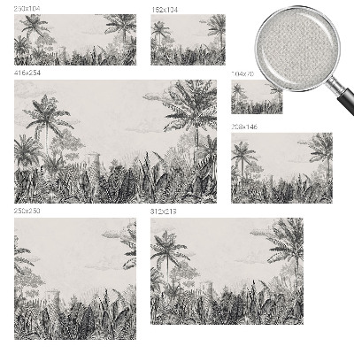 Fototapeta za otroško sobo Tropska pokrajina