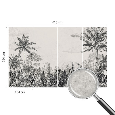 Fototapeta za otroško sobo Tropska pokrajina