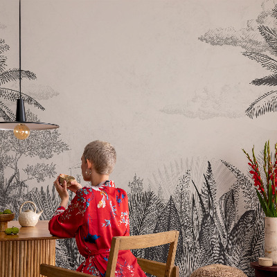 Fototapeta za otroško sobo Tropska pokrajina