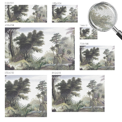 Otroška fototapeta Eksotična pokrajina