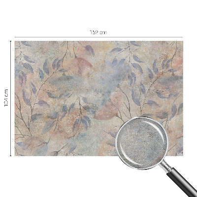 Samolepilna fototapeta za spalnico Abstraktni listi